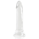 The 9's Diclets Jelly TPR Dong 7" - Clear